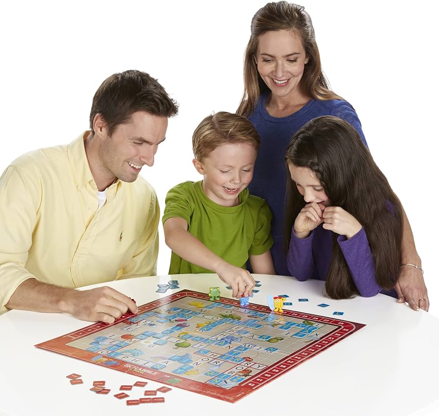Amazon.com: Hasbro Gaming Scrabble Junior Board Game | 2-4
