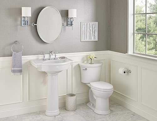 Miniatura 9 de American Standard 7440851.002 Quentin - Grifo de baño amplio de 2 manijas de 8 pulgadas, 6.63 pulgadas de ancho x 8.00 pulgadas de alto x 7 pulgadas