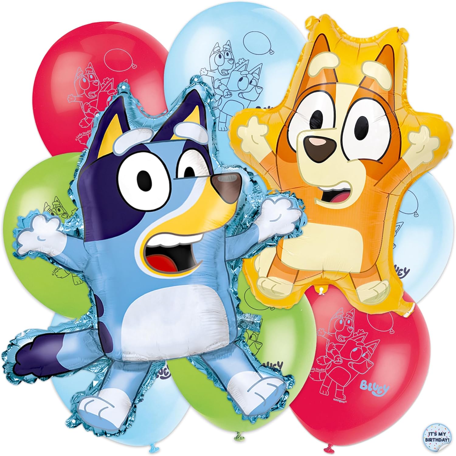 Bluey birthday Balloons decoration for birthday