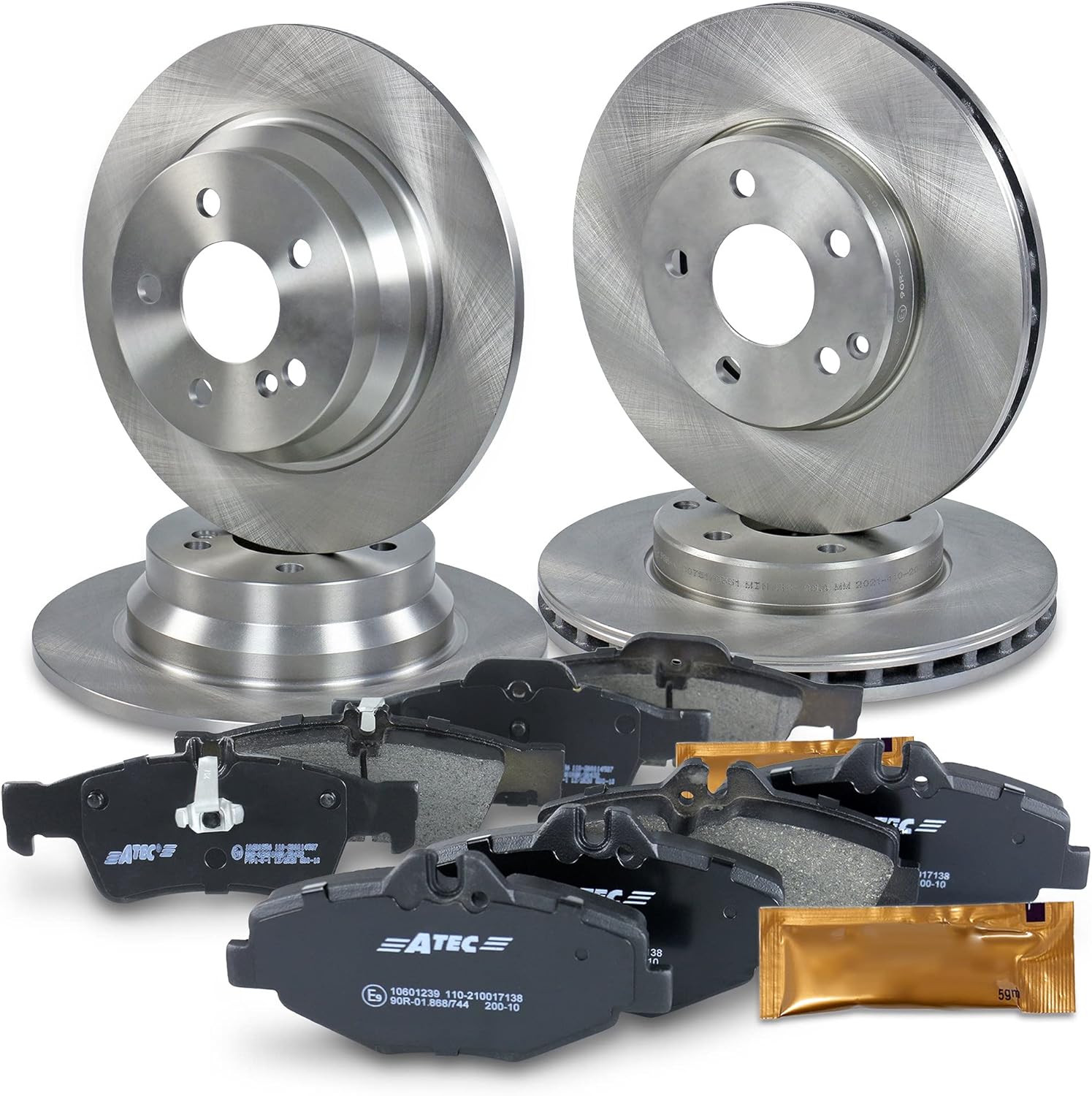 Set Freni Completo Per Chevrolet Trax/Opel Mokka - Dischi Anteriori E Posteriori + Pastiglie