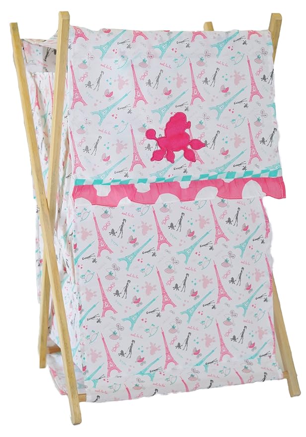 Pam Grace Creations Laundry Hamper, Paris Nursery Hampers Baby