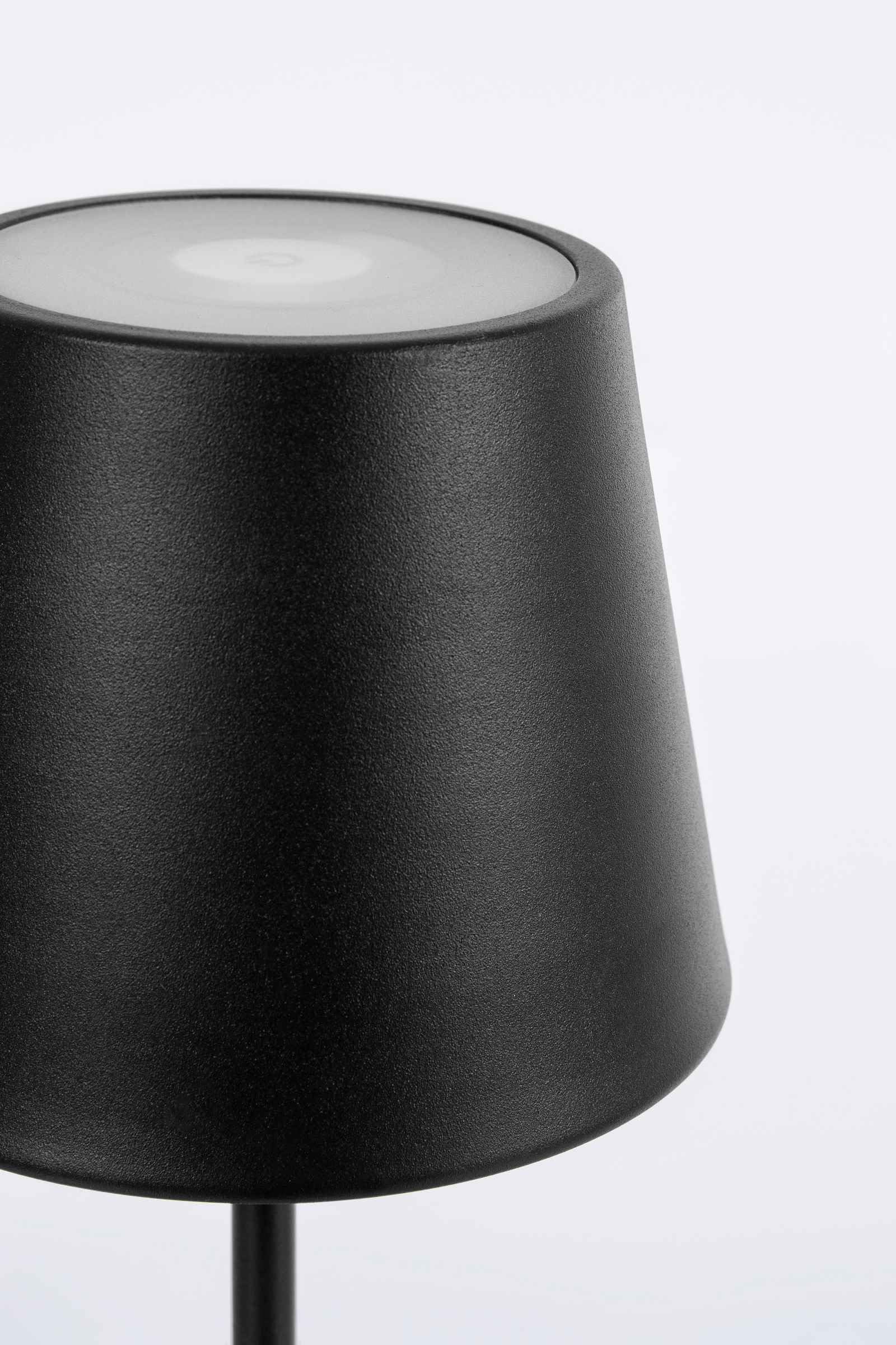 Lampada da Tavolo Etna a Batteria Ricaricabile, H 38 cm - Antracite/Luce Calda