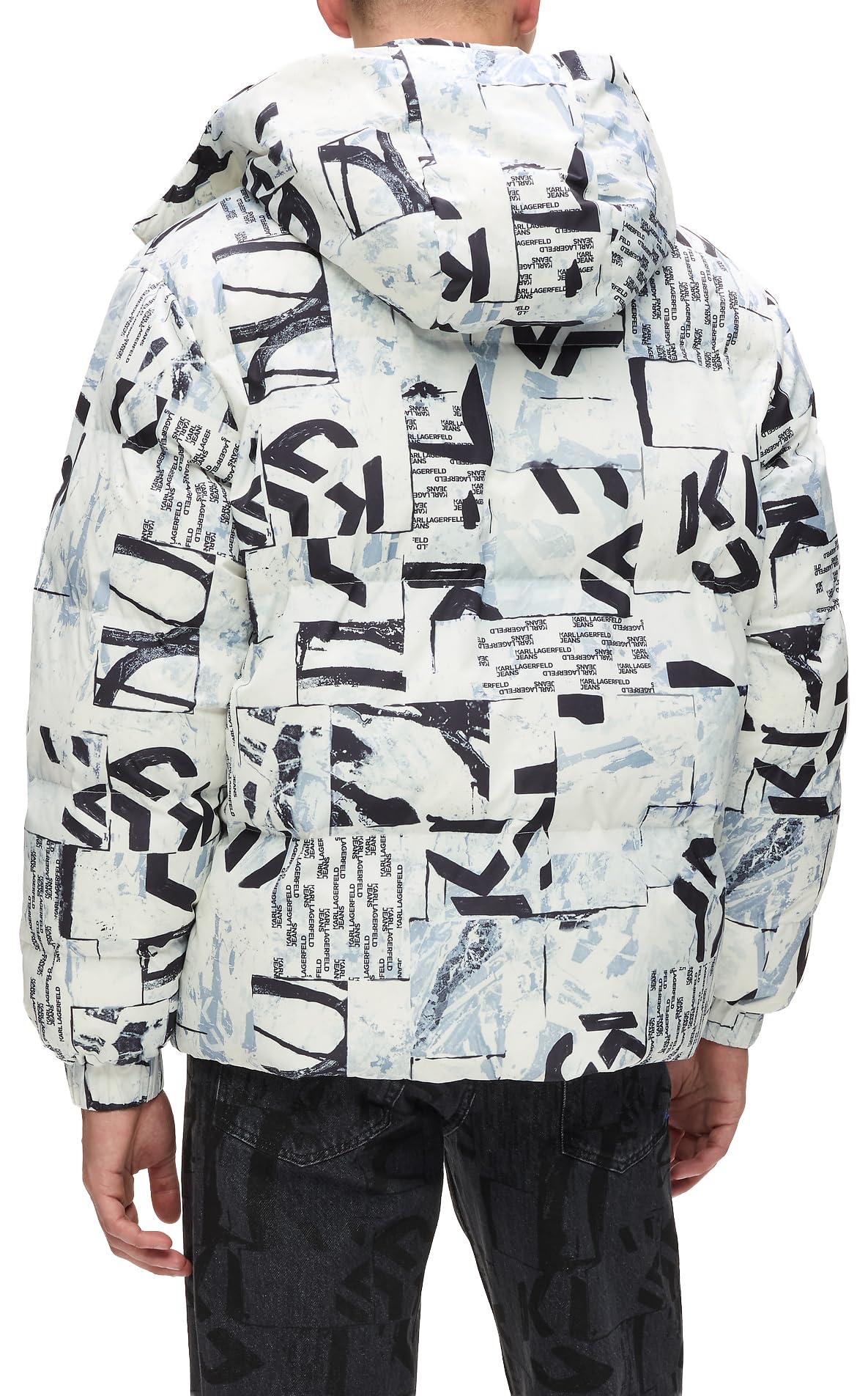 Jeansy Karl Lagerfeld, Męskie, Pikowane, Regular Fit, Wielobarwność, XXL