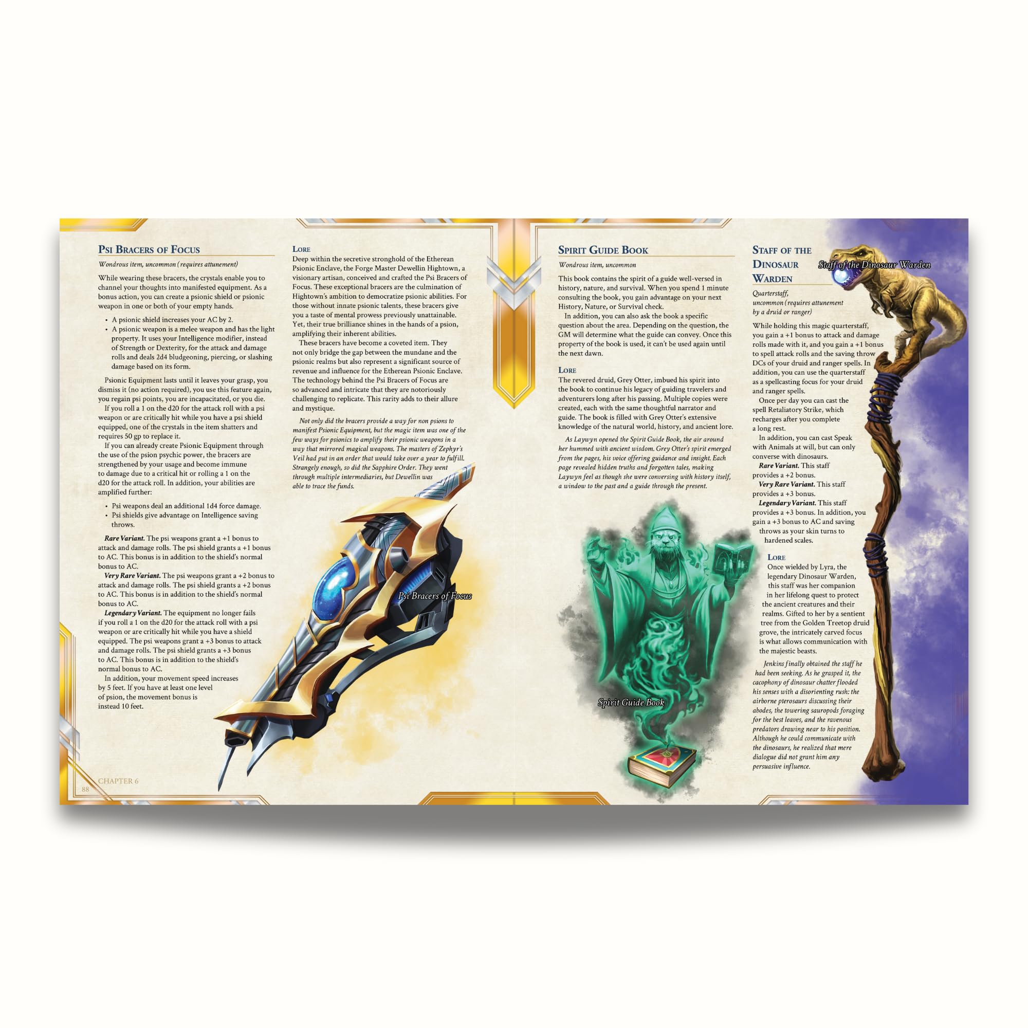 Creed's Codex: Legends of the Psions