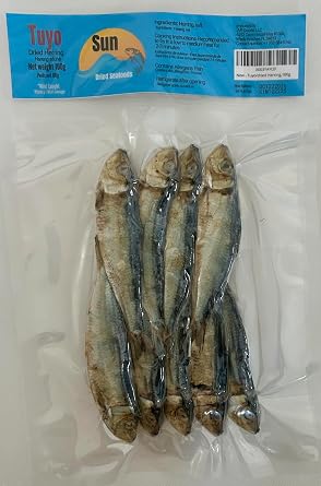 Dried Herring/Tuyo, Dried Fish, Wild Caught, Chemical Free,100g