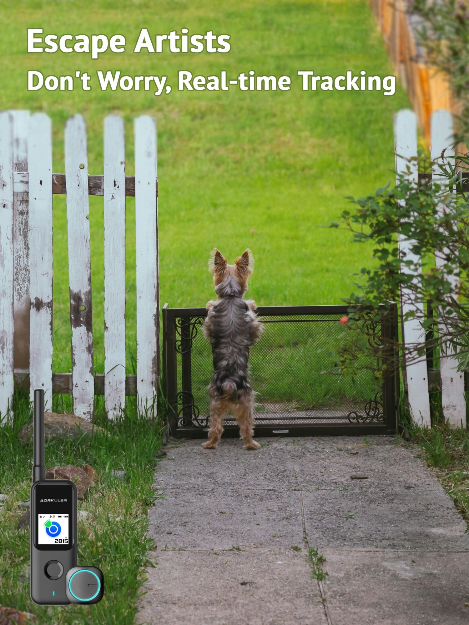 Aorkuler Outdoor GPS Dog Tracker, Ideal for Remote & Rural Areas, No Phone or Signal Needed - Image 3