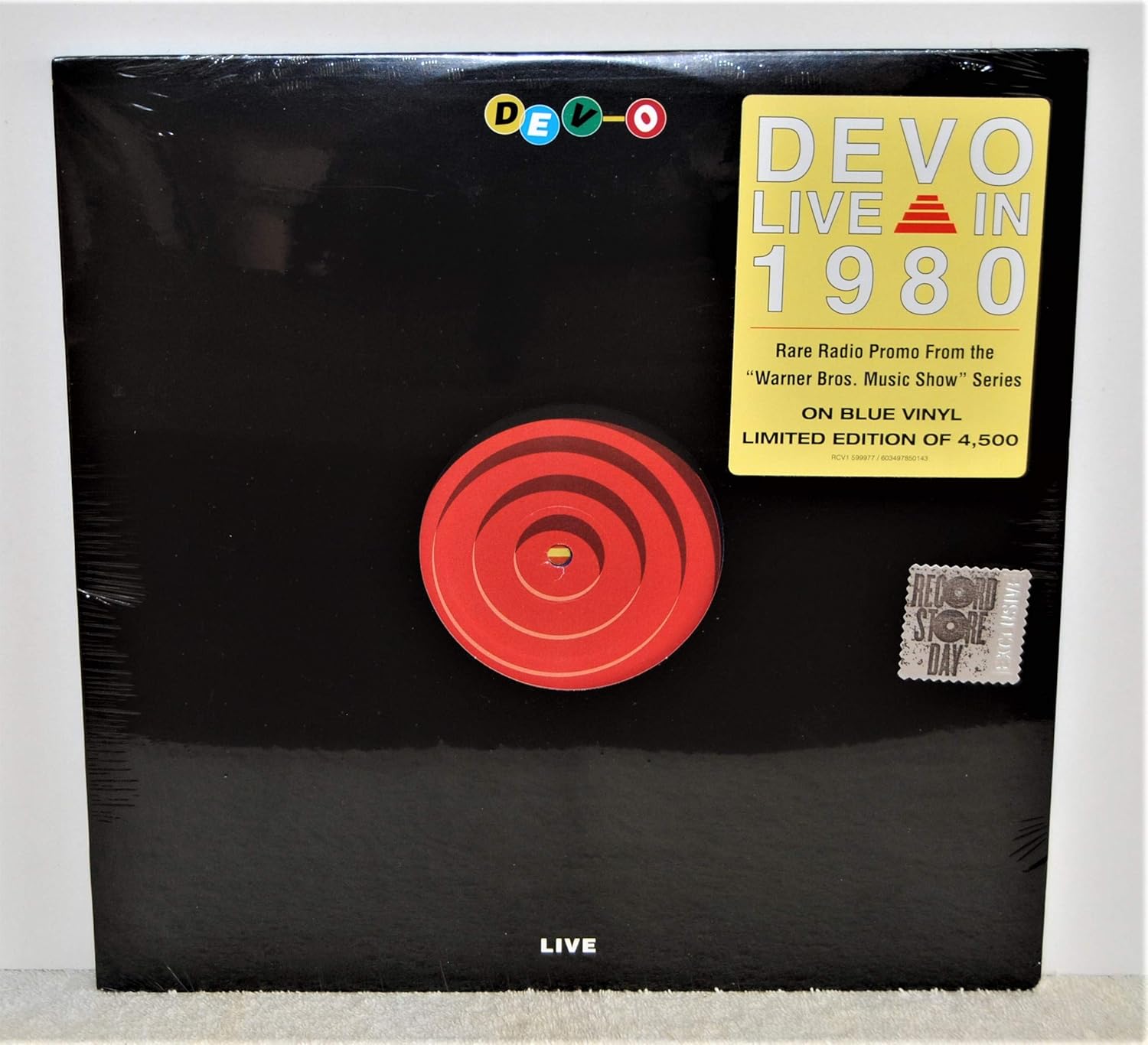 DEVO LIVE IN 1980 BLUE CDs & Vinyl