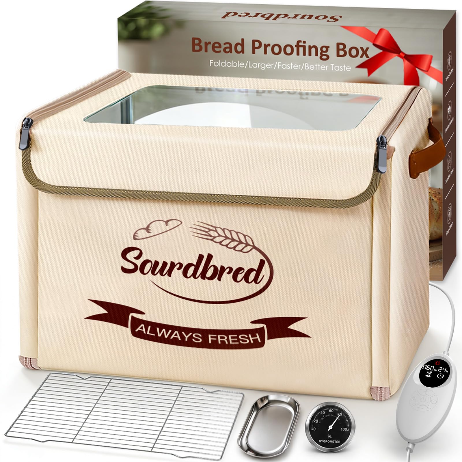 Sourdbred Extra Large Folding Bread Proofing Box