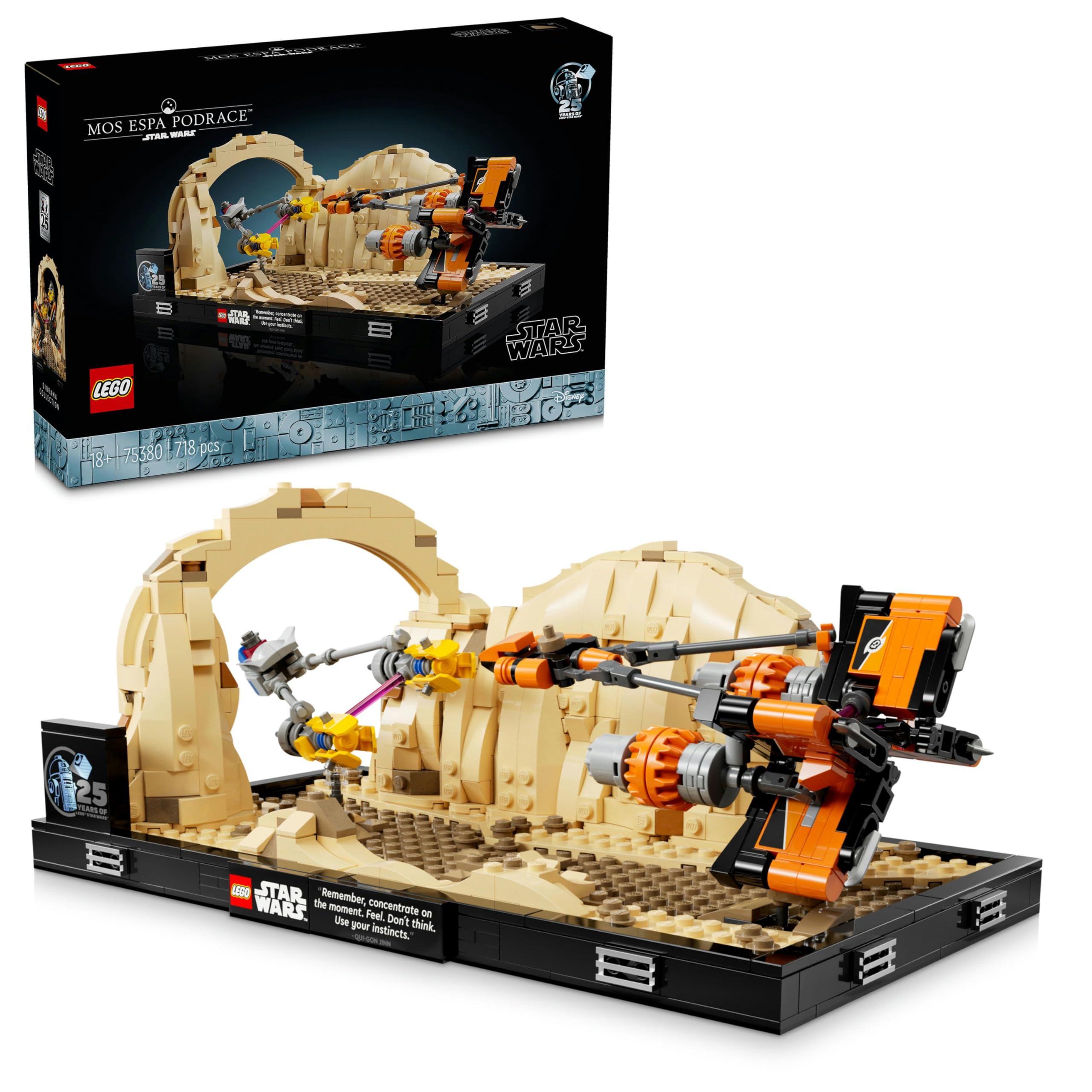 LEGO Star Wars: Gizli Tehlike Mos Espa Pod Yarışı Dioraması 75380