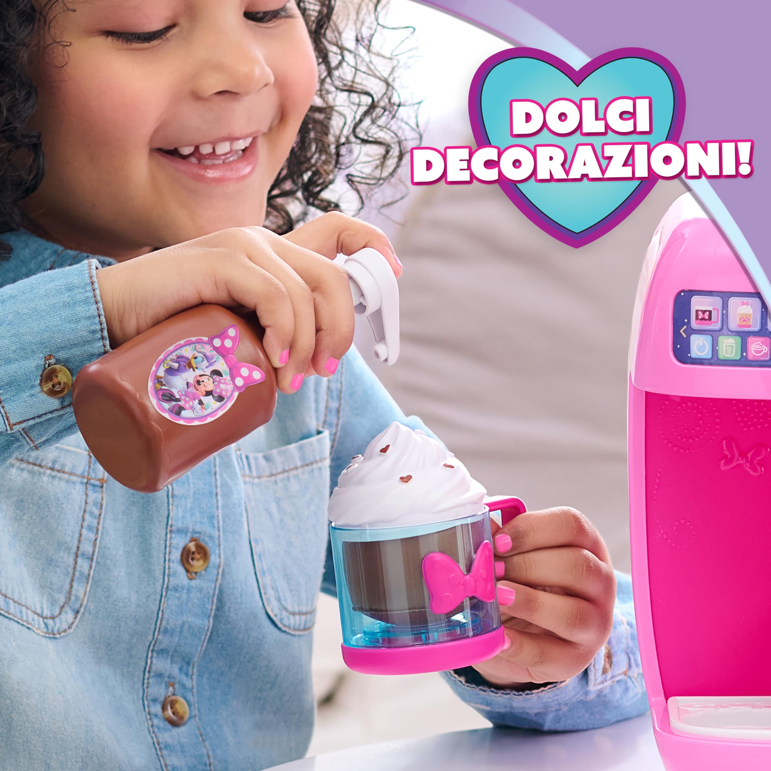 Just Play Set di Gioco Disney Junior Minnie Mouse Rise & Shine Bowrista, Giocattoli per Bambini dai 3 Anni