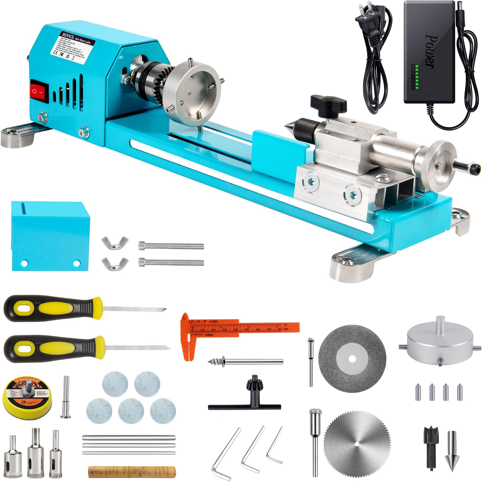 BERXOL mini wood lathe NO.A