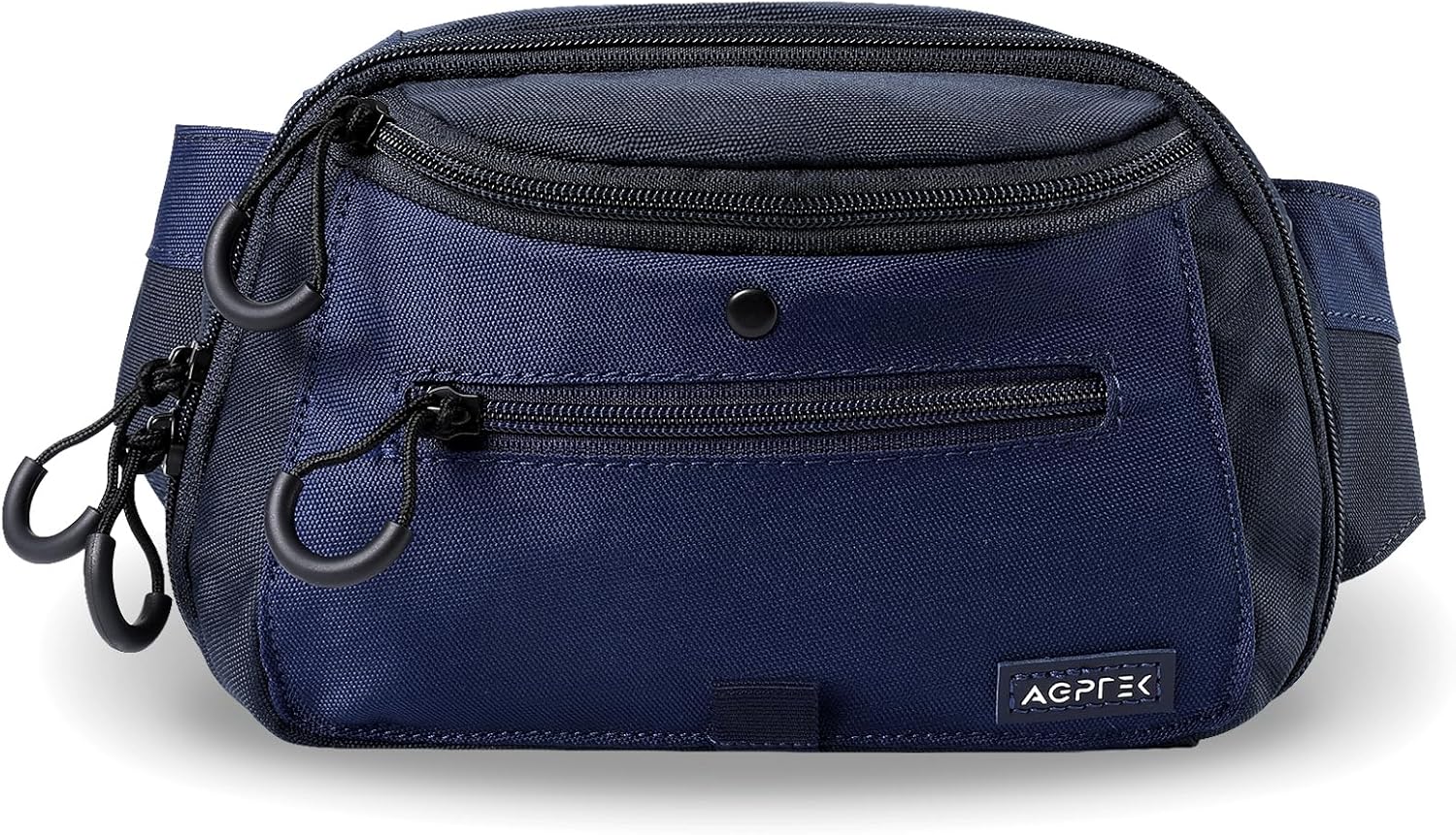 AGPTEK Tactical Fanny Pack for Men & Women, 2L CCW Waist Bag with Adjustable Holster, Compact Belt Bum Pouch for Travel, Hiking, Running, Fishing, EDC & Everyday Use, Blue