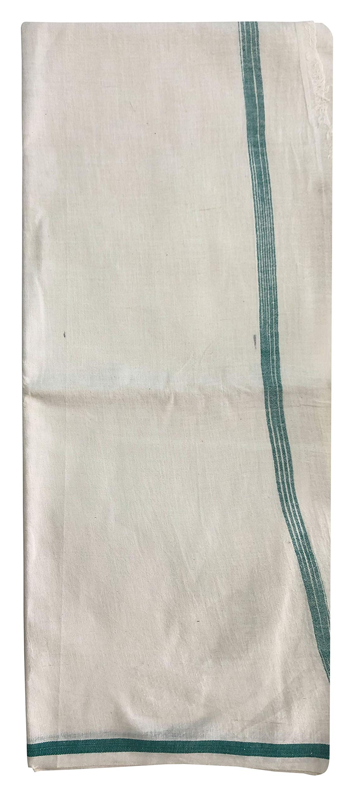 Men's Khadi Cotton Lungi (White)-picture-29