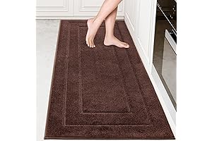 PURRUGS Machine Washable Kitchen Runner Rug 32" x 70"
