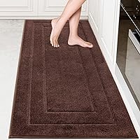 Vista 32 de PURRUGS Alfombra de Cocina Lavable a Máquina 61 cm x 90.2 cm, Alfombra Antideslizante para Cocina y Tapetes para Piso, Tapetes Super Absorbentes
