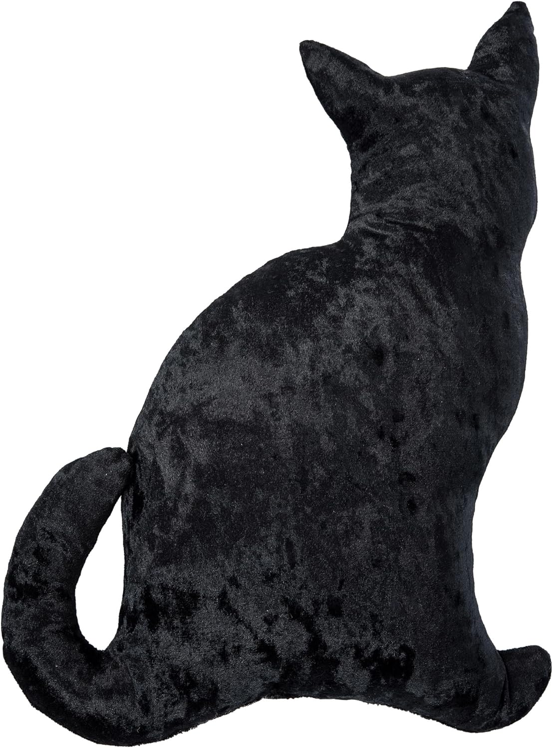 C&F Home Shaped Cat Throw Pillow 12.5" x 16.5" 12.5" x 16.5" Black