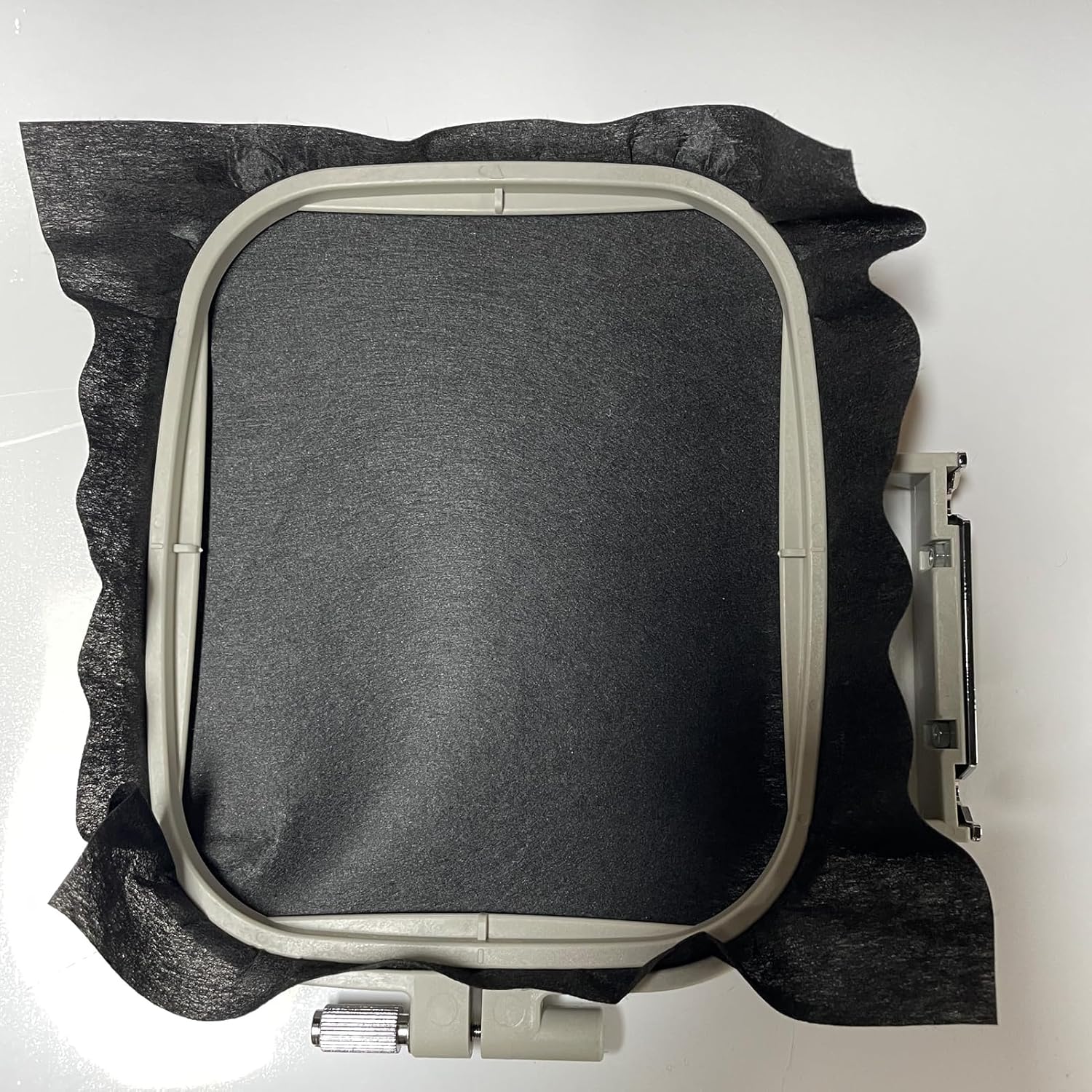 Black Cut Away Embroidery Stabilizer Backing (8 in x 50 yd Roll), Seneme Stabilizer for Embroidery Medium Weight 2.5 oz Cutaway Embroidery Stabilizers for Machine Embroidery Stabilizer and Hand Sewing - Image 7