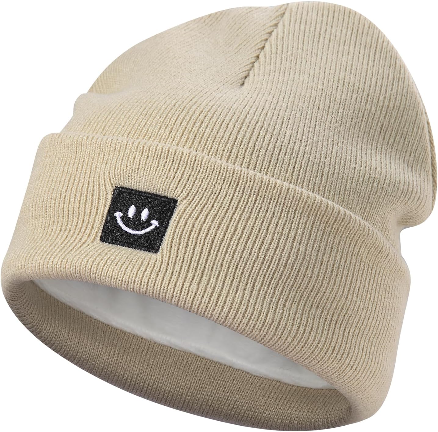 MaxNova 2 Pack Baby Beanie Fleece Lined Knit Toddler Hat for Girls Boys 0-8 Years - Image 3