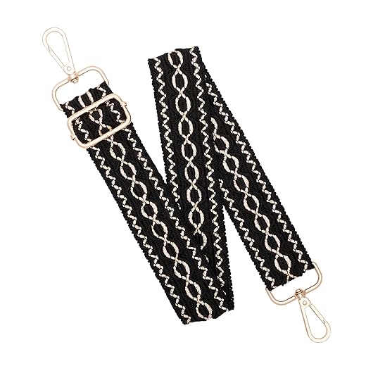 chushui Purse Strap,Replacement Crossbody Shoulder Strap for Handbag (Jacquard Pink)