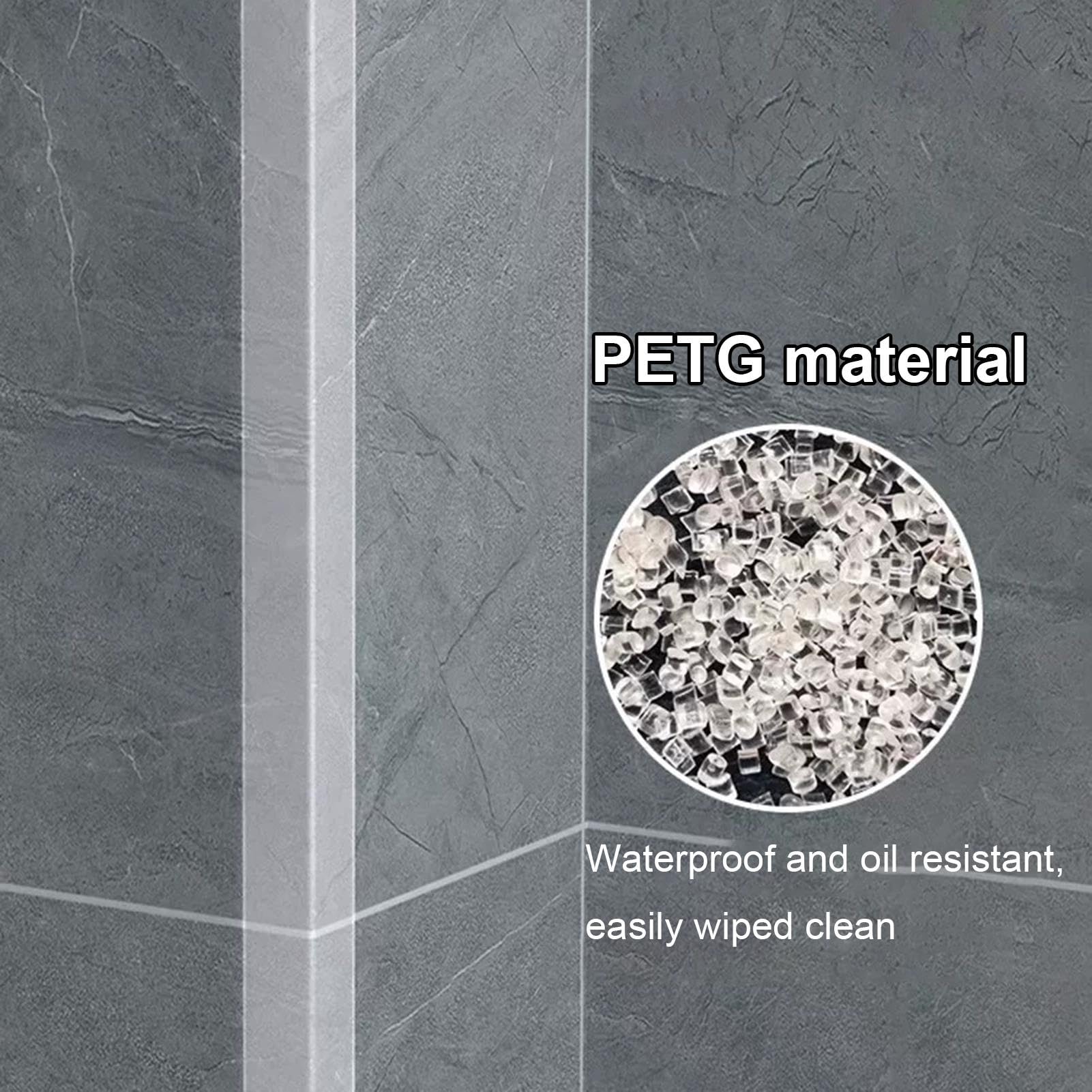 4 Pack Protector de Esquina de Pared en Forma de L, Peel y Stick