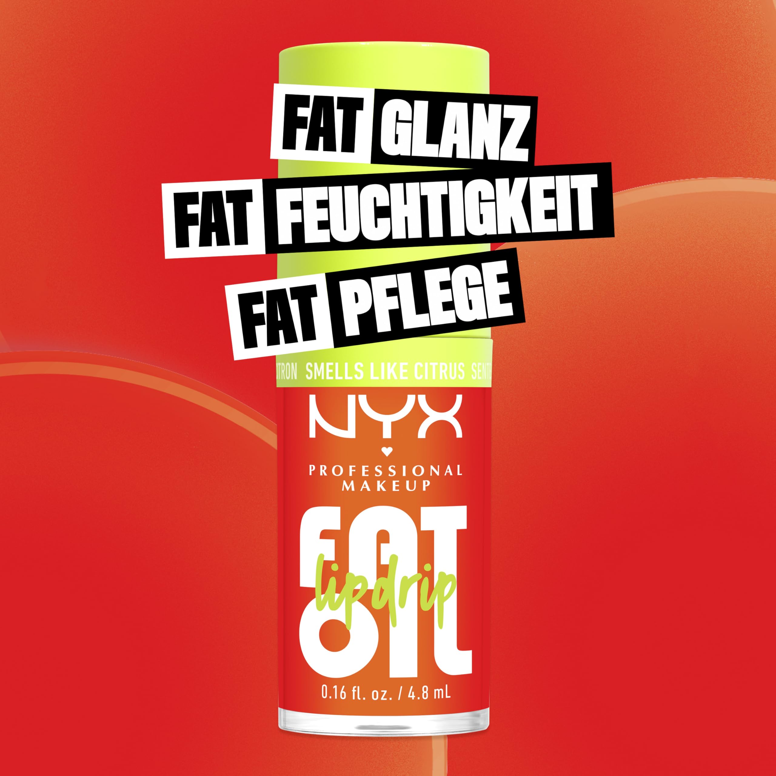 Set mit NYX Professional Fat Oil Lip Drip Juicy Boo + Hair & Body Fragrance Mist + Fat Body Oil Juicy Boo, feuchtigkeitsspendender Gloss, 24 H Glow, vegan