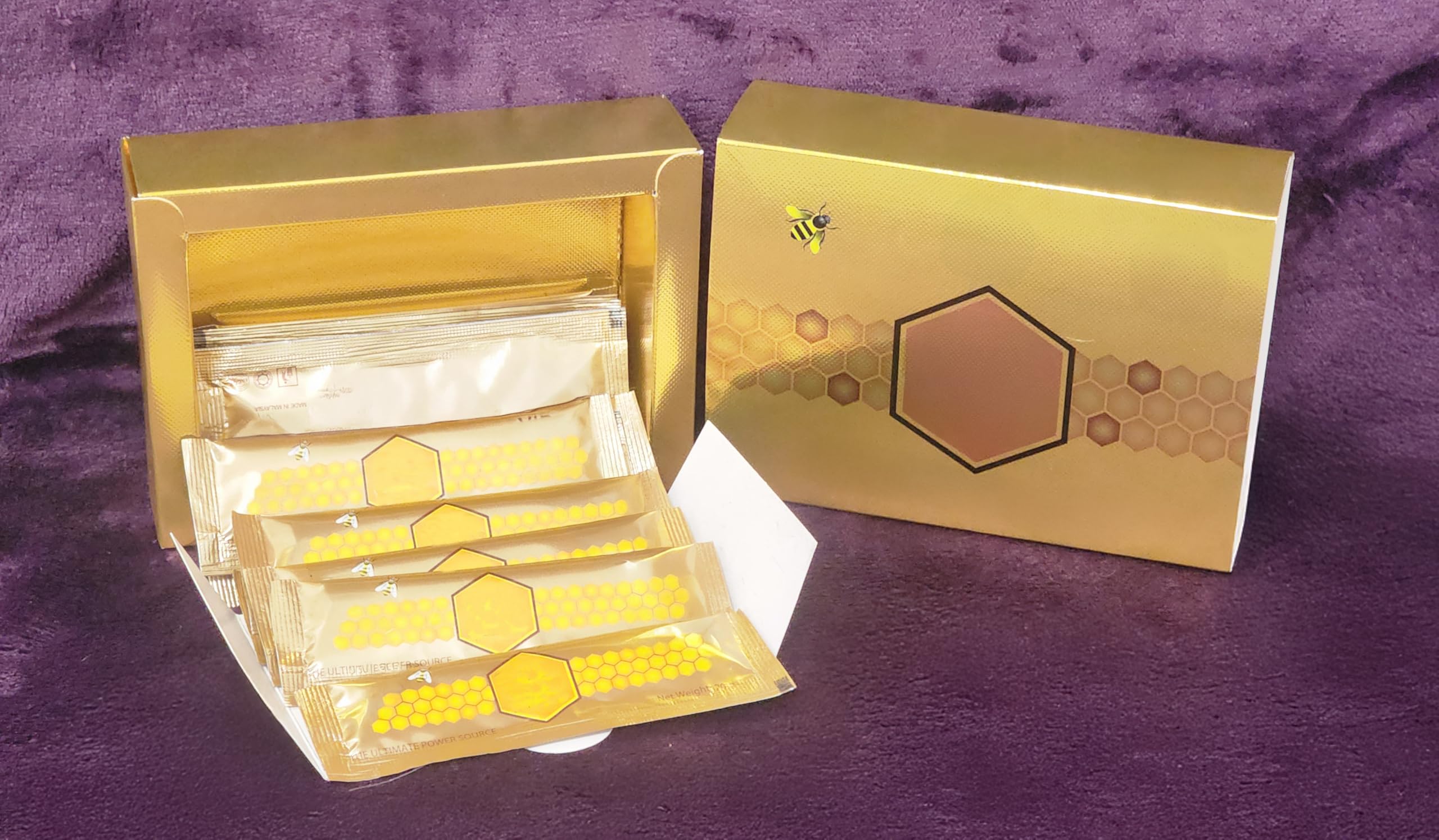 Energy Boosting Honey Pack Pro Men Quality -Big Box 12 Pack (20g Sachets)