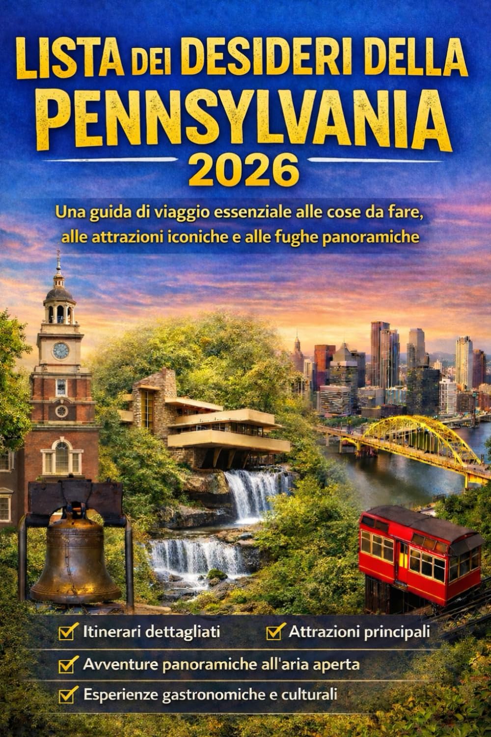 LISTA DEI DESIDERI DELLA PENNSYLVANIA 2026: Una guida turistica essenziale della Pennsylvania con cose da fare, attrazioni iconiche e fughe panoramiche (Journeys Made Simple)