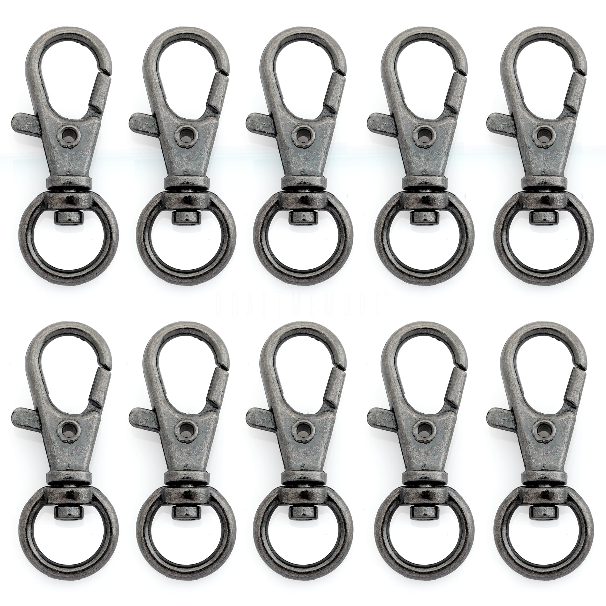 Amazon.com: CRAFTMEMORE 50 pcs Swivel Clasps Lanyard Clips Snap