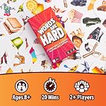 Lost Boy Entertainment Words sont dures - Jeux de fête - Jeux de cartes de famille - pour les enfants 8 et vers le haut - pour les adultes - Soirée de jeux en famille - Jeu de voyage - Créateurs de Piles !