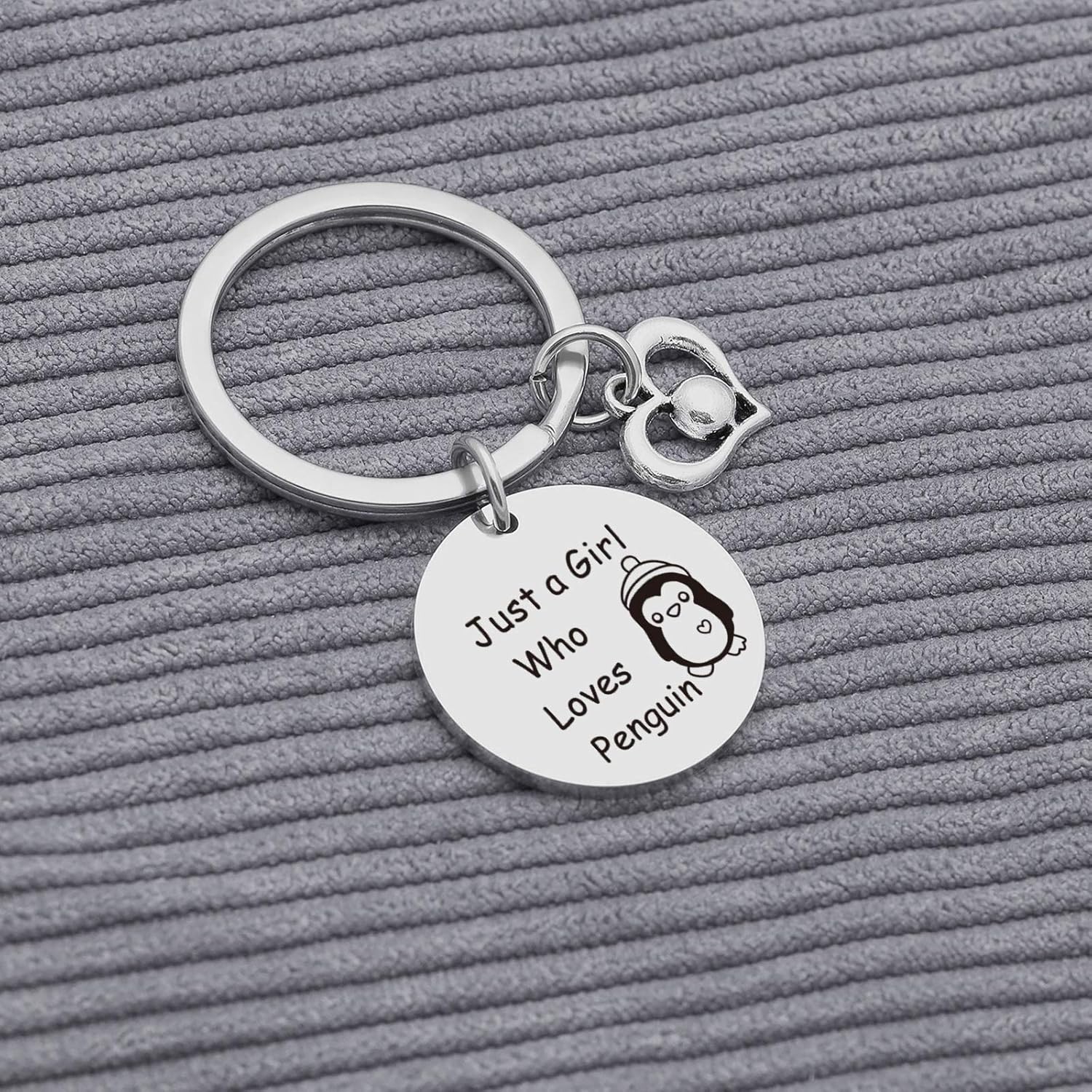Penguin Lovers Gifts for Women Penguin Gifts for Boyfriend Keychain Penguin Animal Keychain Penguin Themed Gifts for Cousin Besties Daughter Girlfriend Niece Gift - Image 4