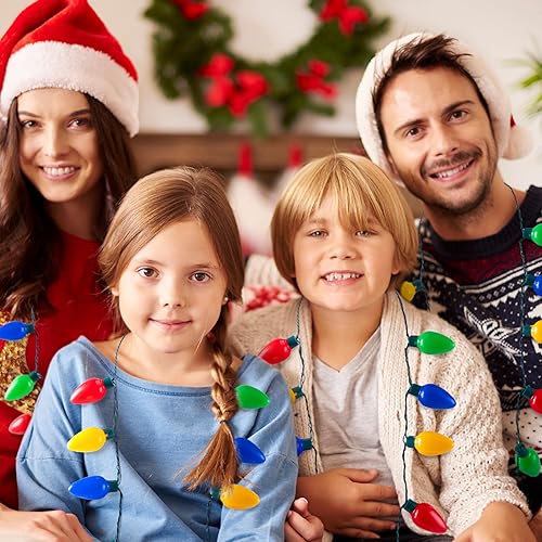 Miniatura 8 de JOYIN Collar de Navidad Collares de Navidad Collar de Navidad Bombillas Accesorios de Navidad Decoraciones de Navidad