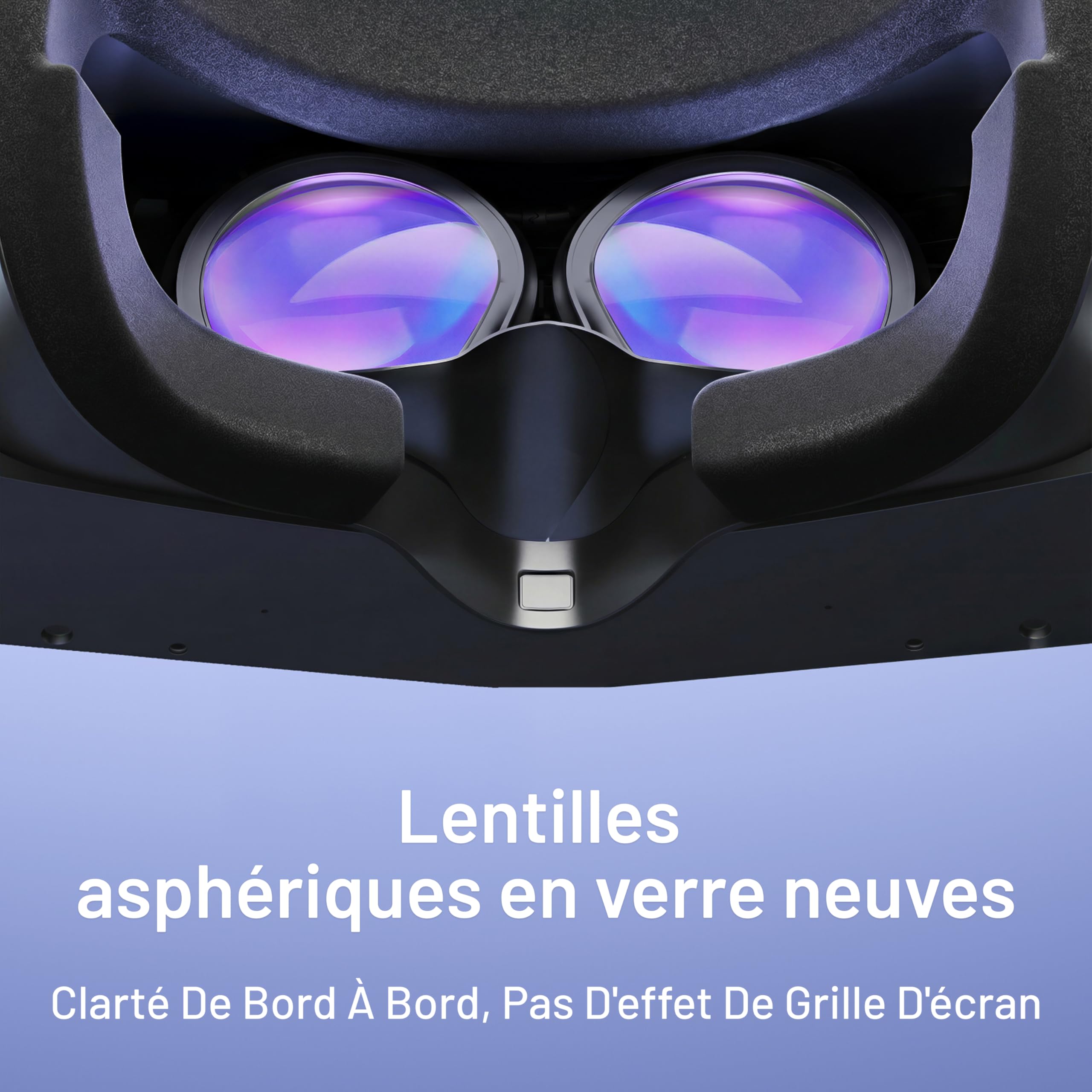 Pimax Crystal Light HD Casque VR PC 8K 120Hz SteamVR Contrôleurs