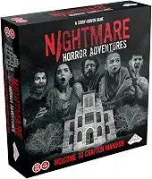 Identity Games [www.identity games.com] Aventuras de terror de pesadelo | Jogo de tabuleiro Mistério de Assassinato para Adultos e Adolescentes (versão em inglês)