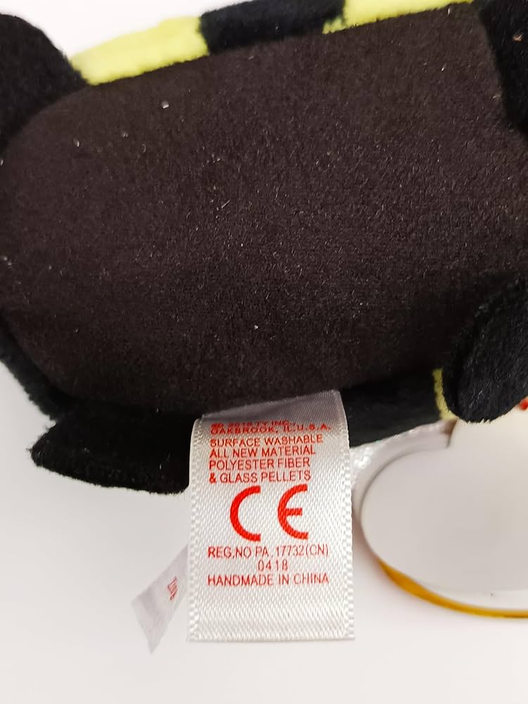 Amazon.co.jp: Ty ティーニータイズ ジンガー (ハチ) Fサイズ