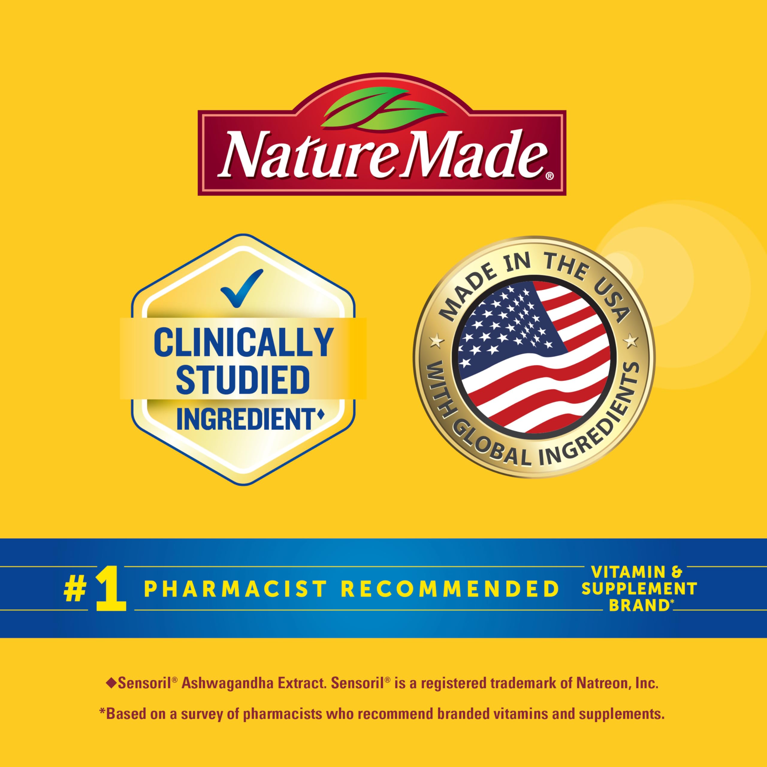 Nature Made Magnesium + Ashwagandha Capsules, 60 Capsules — Amazon image 7
