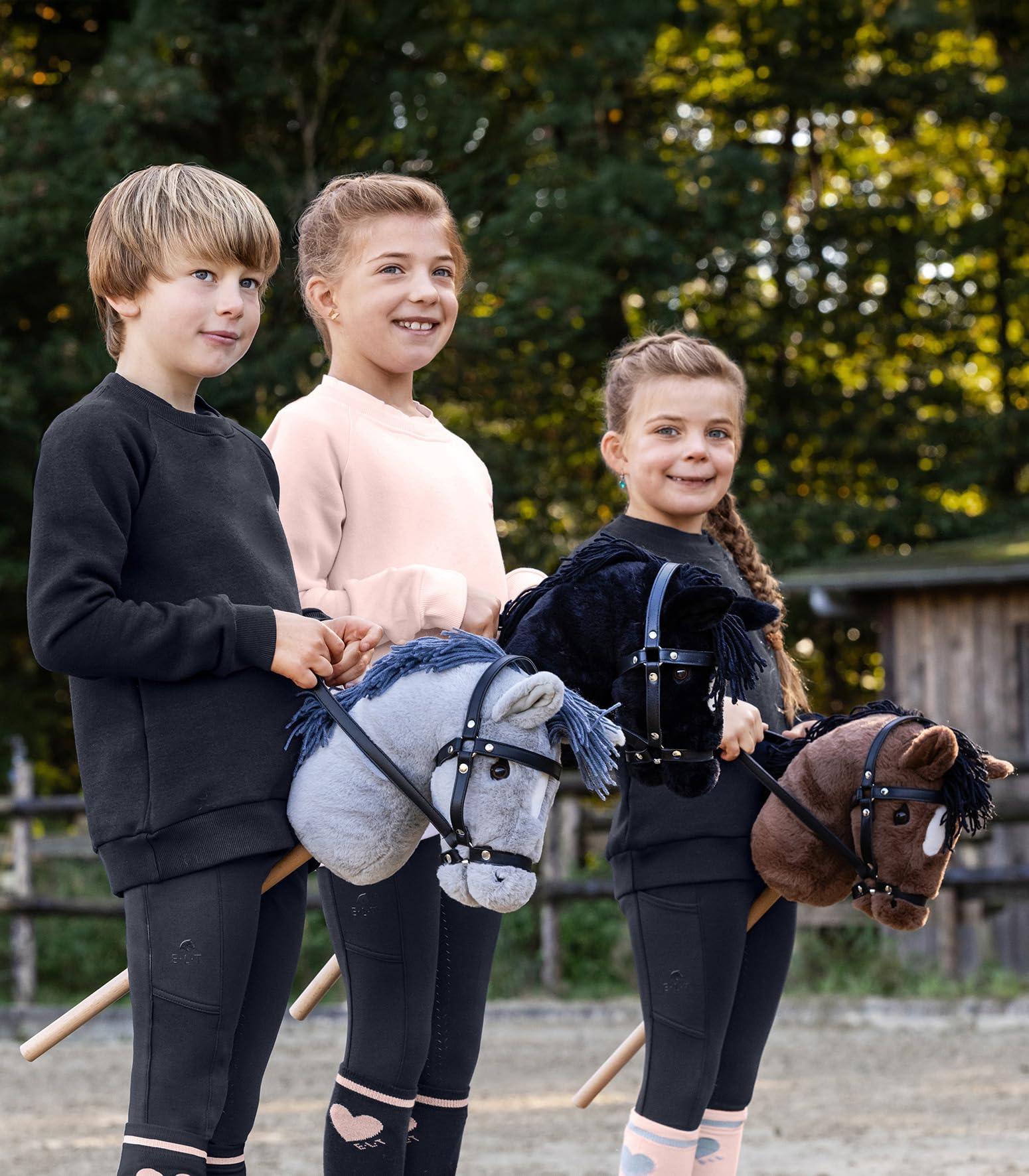 WALDHAUSEN Hobby Horse Blacky, schwarz