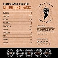 Vista 2 de Heartbeat Hot Sauce Co. Piri Piri Melena de León, 6 oz.