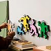 LEGO Art Keith Haring – Dancing Figures 31216 - Collectible Creative Model Making Set for Adults (1773 Pieces)