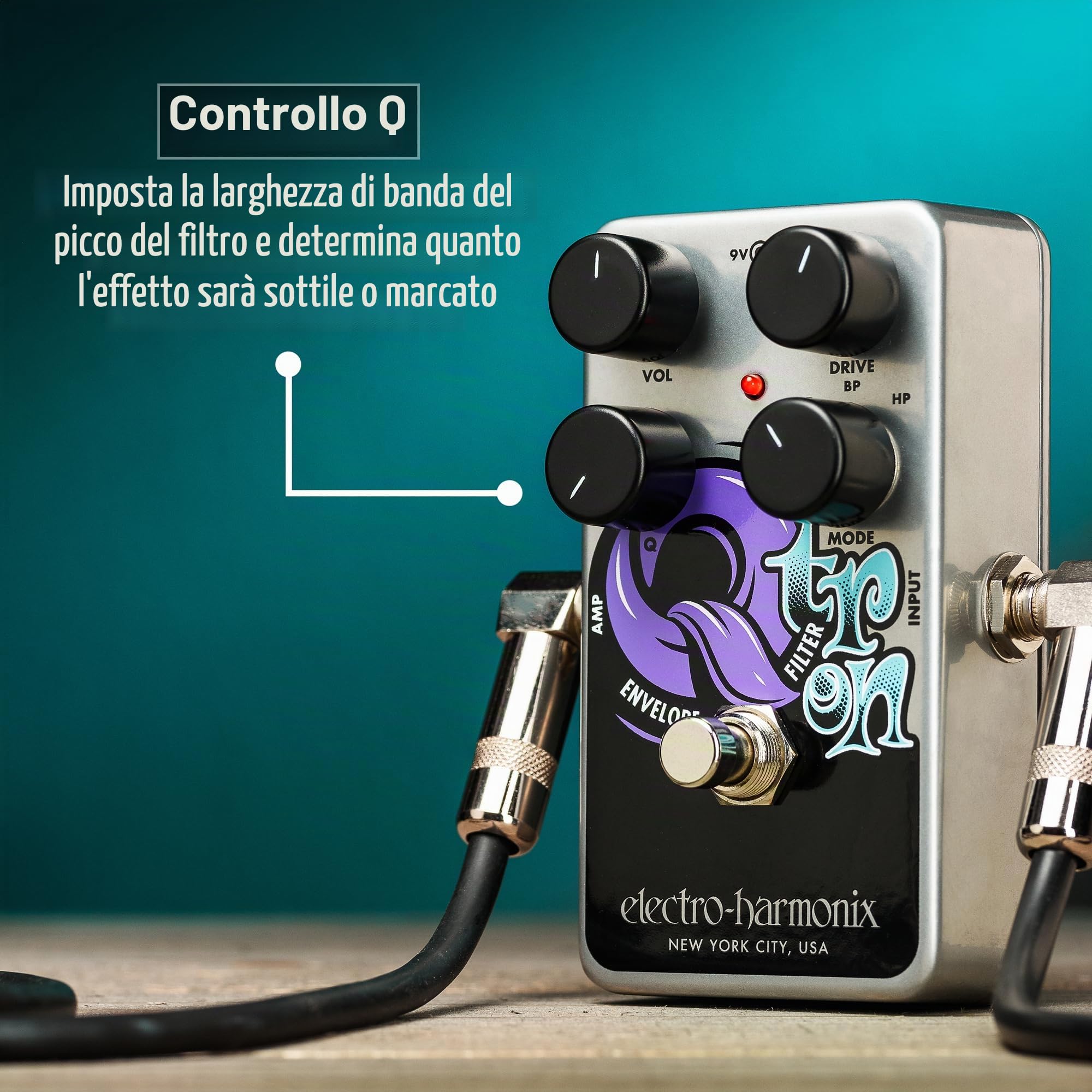 Electro Harmonix - Pedale analogico per chitarra, con filtro