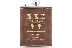 Customized Flask for the Perfect Groomsmen Gift