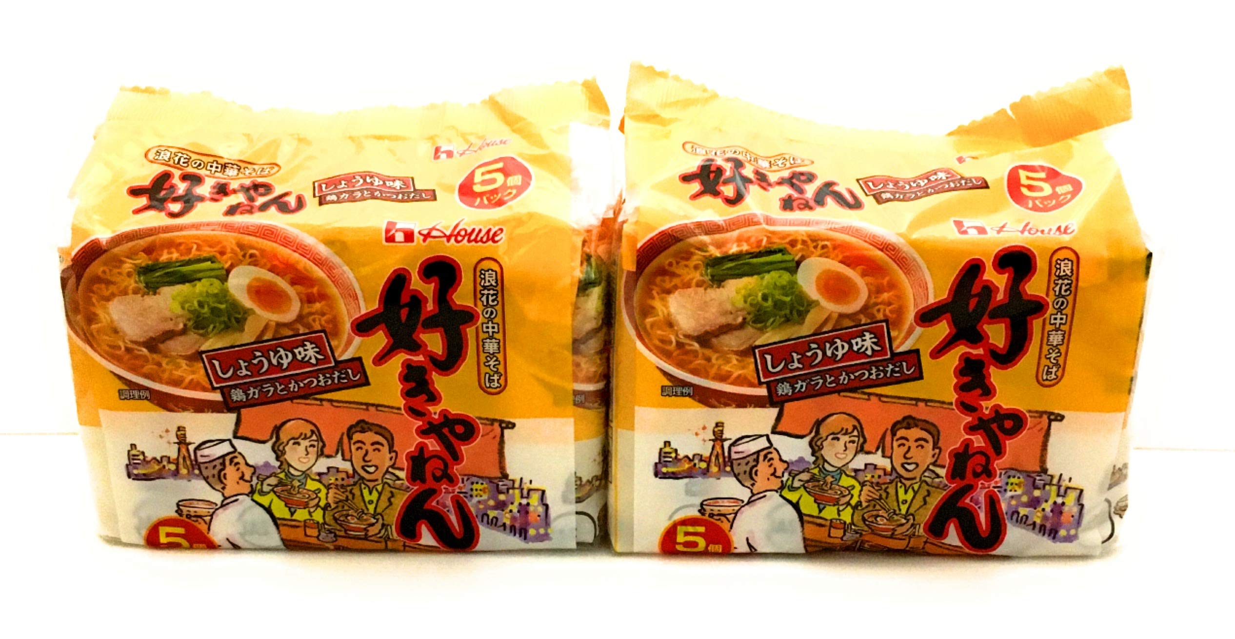 Amazon.co.jp: 【まとめ買い】ハウス 浪花の中華そば好きやねん 5食