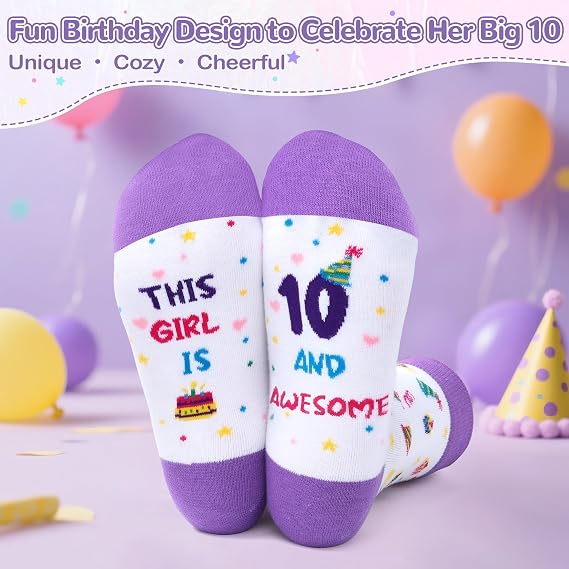 10th Birthday Gifts for Girls, Gifts for 10 Year Old Girl, Unique 10 Year Old Girl Birthday Gift for Double Digits, Presents for 10 Year Old Girls