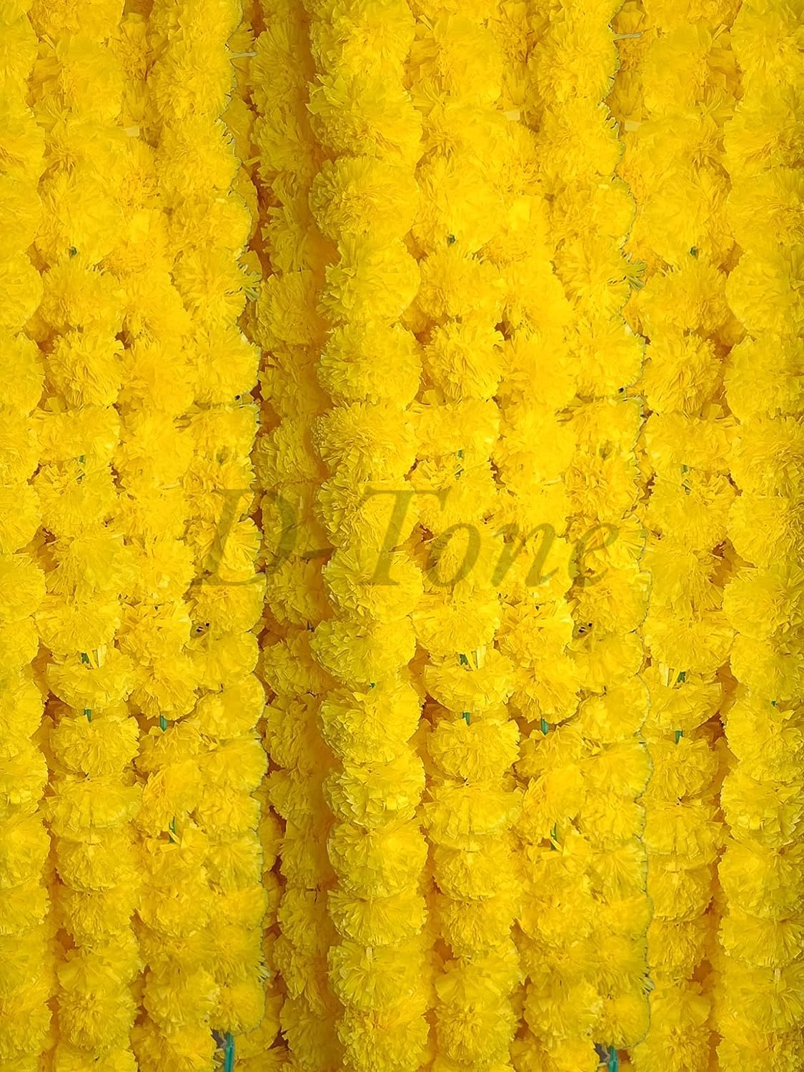MN Collection Decorative Marigold Garland Mala Artificial Flower Genda Phool 5 Feet Long for Decoration, Home, Wedding, Festivals, Durga Pooja, Diwali, (Yellow, 10) (B0CG8SJQRF) Amazon Price History, Amazon Price Tracker