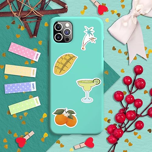 Miniatura 43 de BulbaCraft 100 calcomanías de Italia para álbumes de recortes, calcomanías italianas, calcomanías de Roma, calcomanías de viaje para diario, álbum