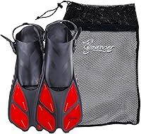 Vista 15 de Aletas de buceo con bolsa, de Seavenger Negro