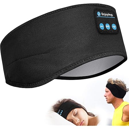 Lavince Sleep Headphones Bluetooth Sports Headband, Wireless Sports Headband Headphones with Ultra-Thin HD Stereo Speakers Perfect for Workout,Jogging,Yoga,Insomnia,Side Sleepers,Air Travel,Meditation