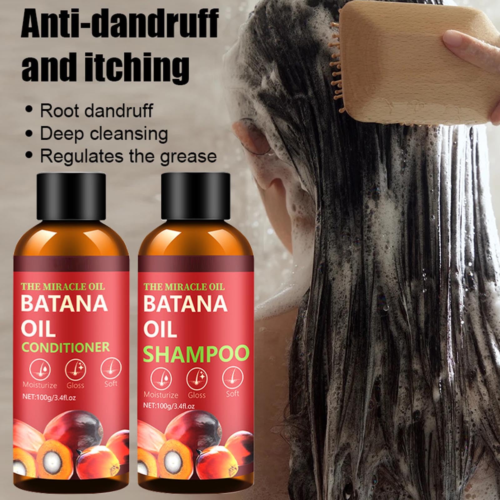Batana Oil Shampoo and Conditioner Set - Image 4