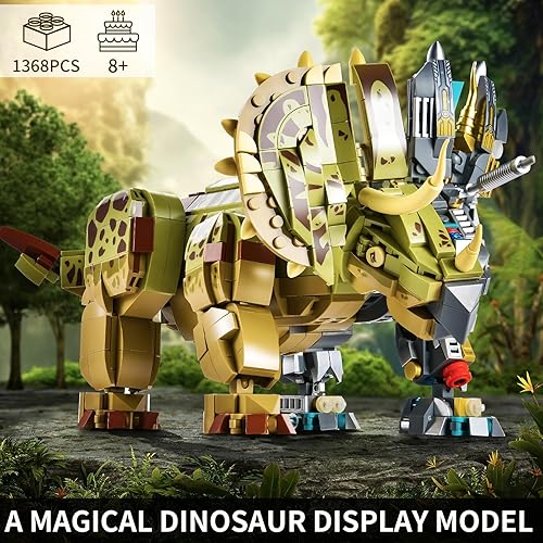 Miniatura 5 de BNG Juego de construcción de dinosaurios para niños de 8 a 14 años, diseño de animales de parque de dinosaurios, juguete de dinosaurio STEM con