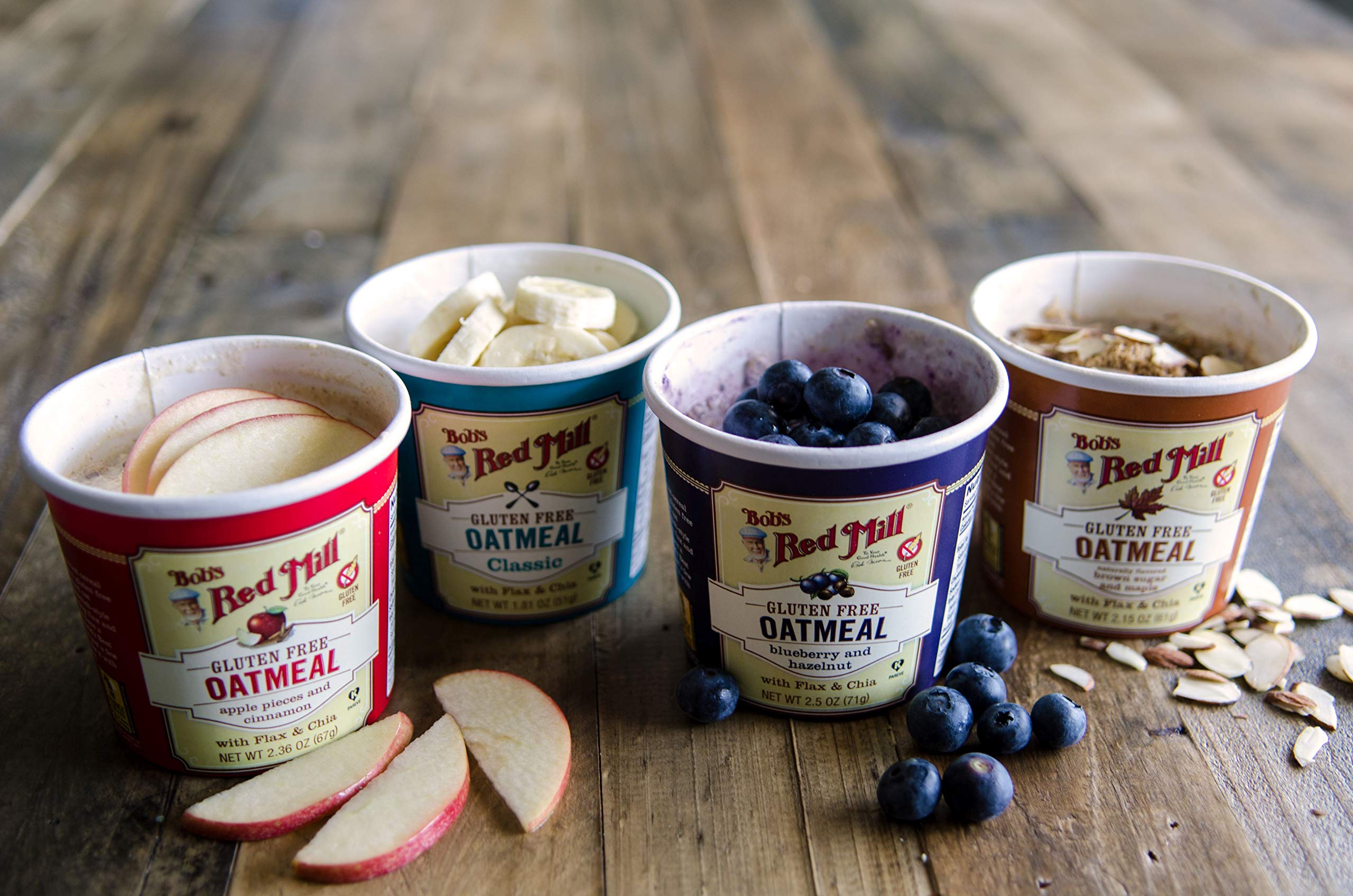 bob's red mill gluten free oatmeal cups