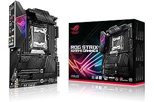 ASUS ROG STRIX X299-E GAMING II ATX Gaming Motherboard with Dark Aesthetics